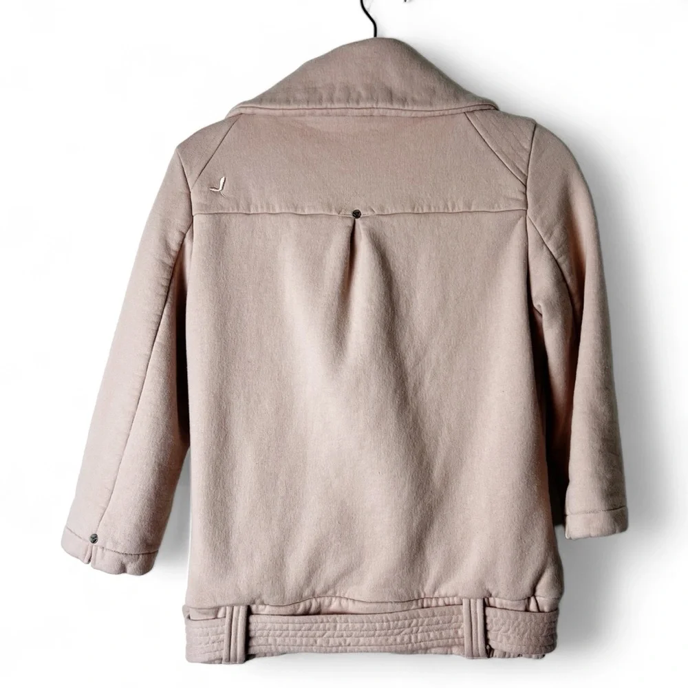 Aritzia Community - Women's Organic Cotton Crop Jacket Pink -‎ Sz. XS